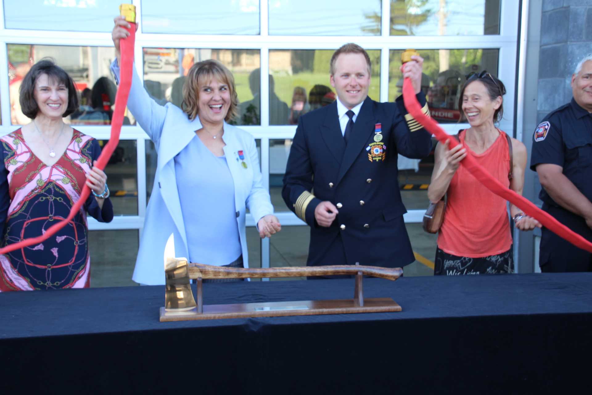 Sainte-Barbe inaugure sa nouvelle caserne