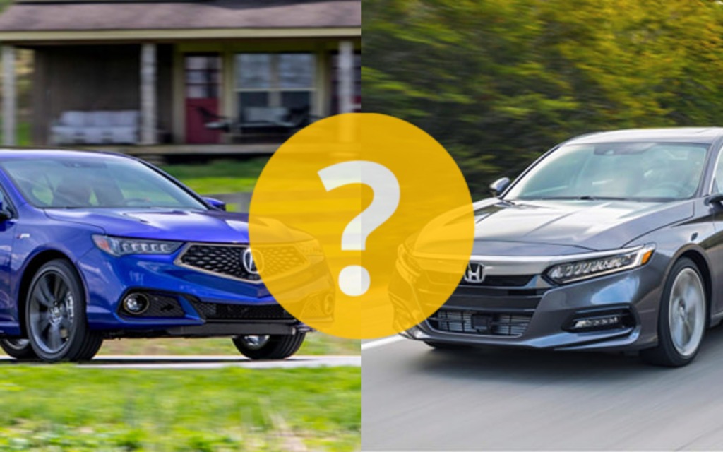 Honda Accord LX 2019 ou Acura TLX de base?