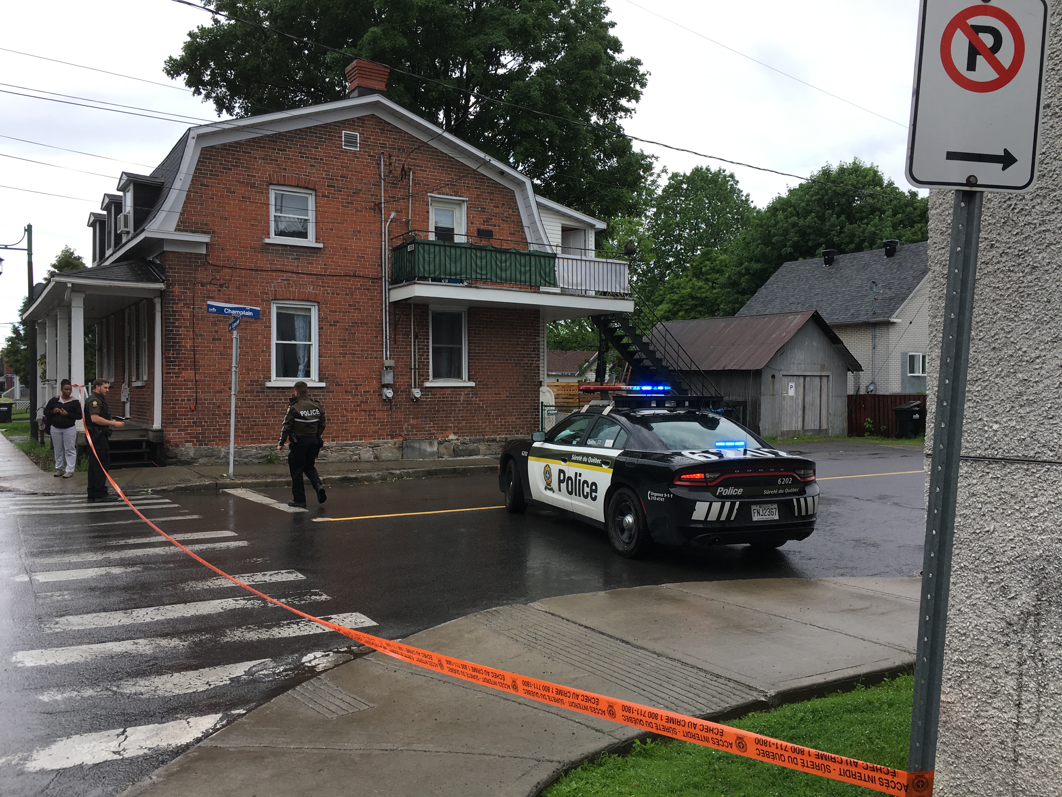 Coup de feu mystérieux au centre-ville