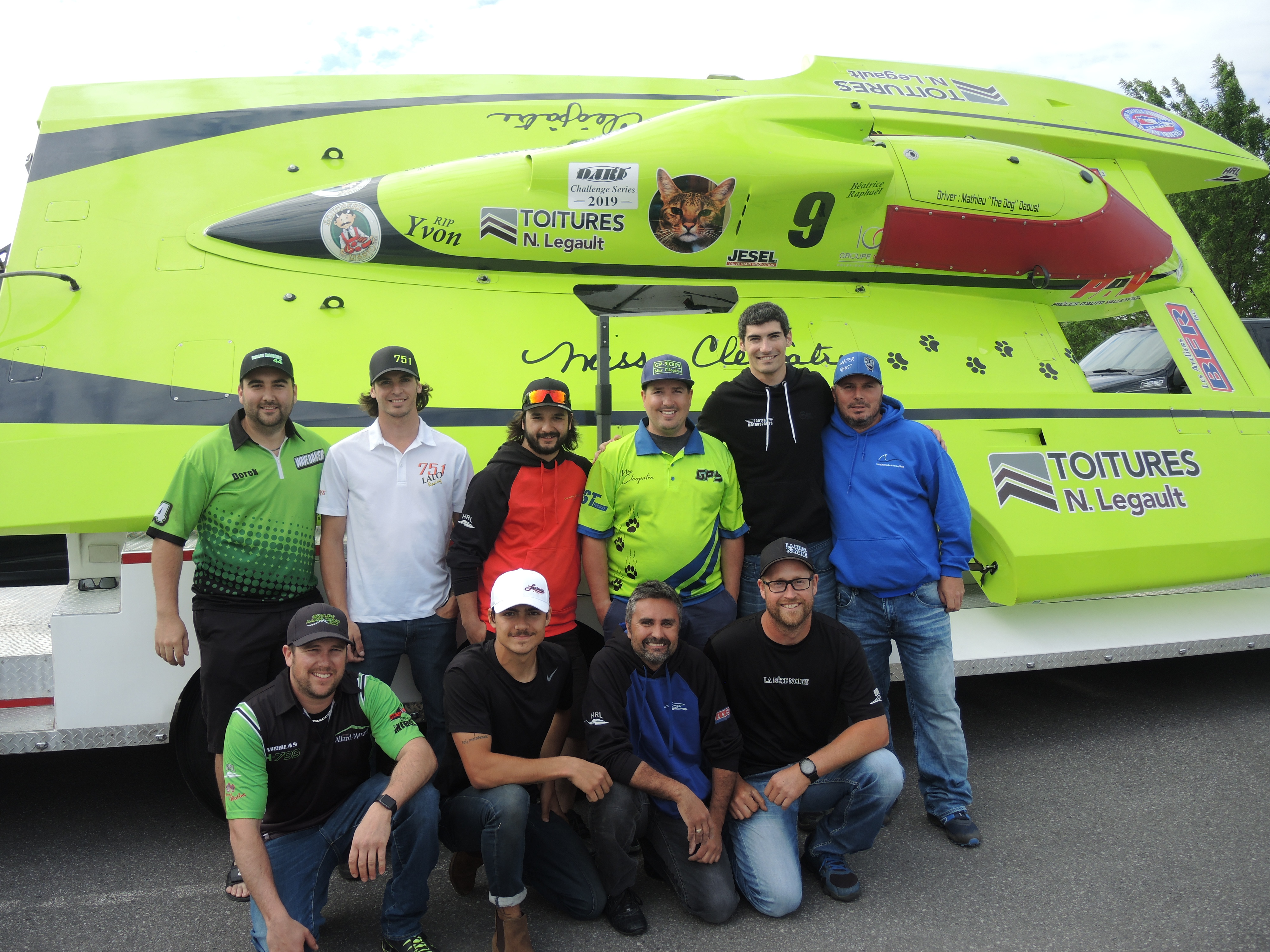 Mathieu Daoust et ses amis pilotes