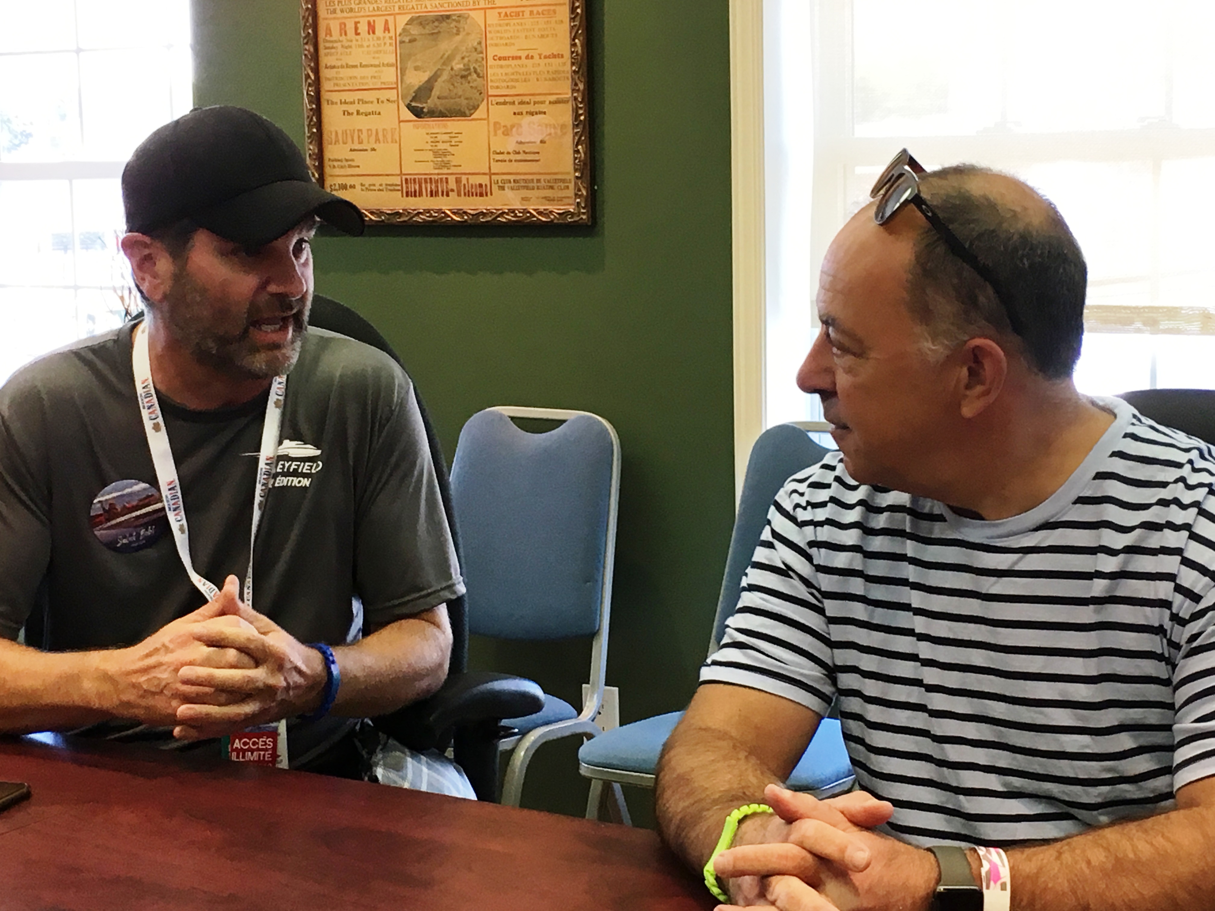 Le président du Conseil du trésor découvre l’expérience régates