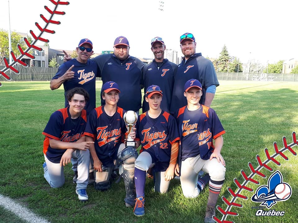 Image illustrant l'article: Destination championnats provinciaux pour 5 joueurs de baseball
