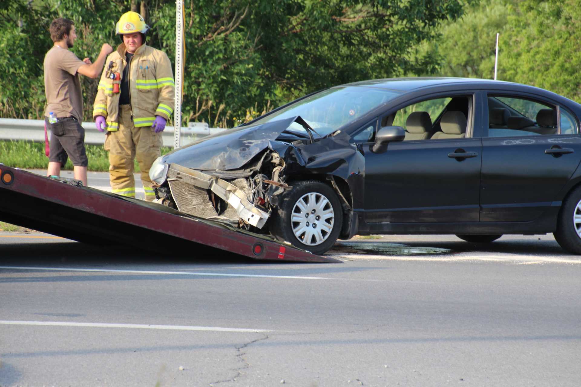 Image illustrant l'article: Deux blessés au bas de la côte maudite