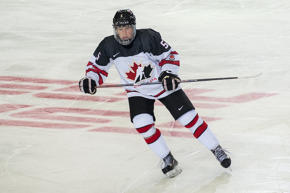 Jérémie Poirier avec Équipe Canada U18 en République tchèque