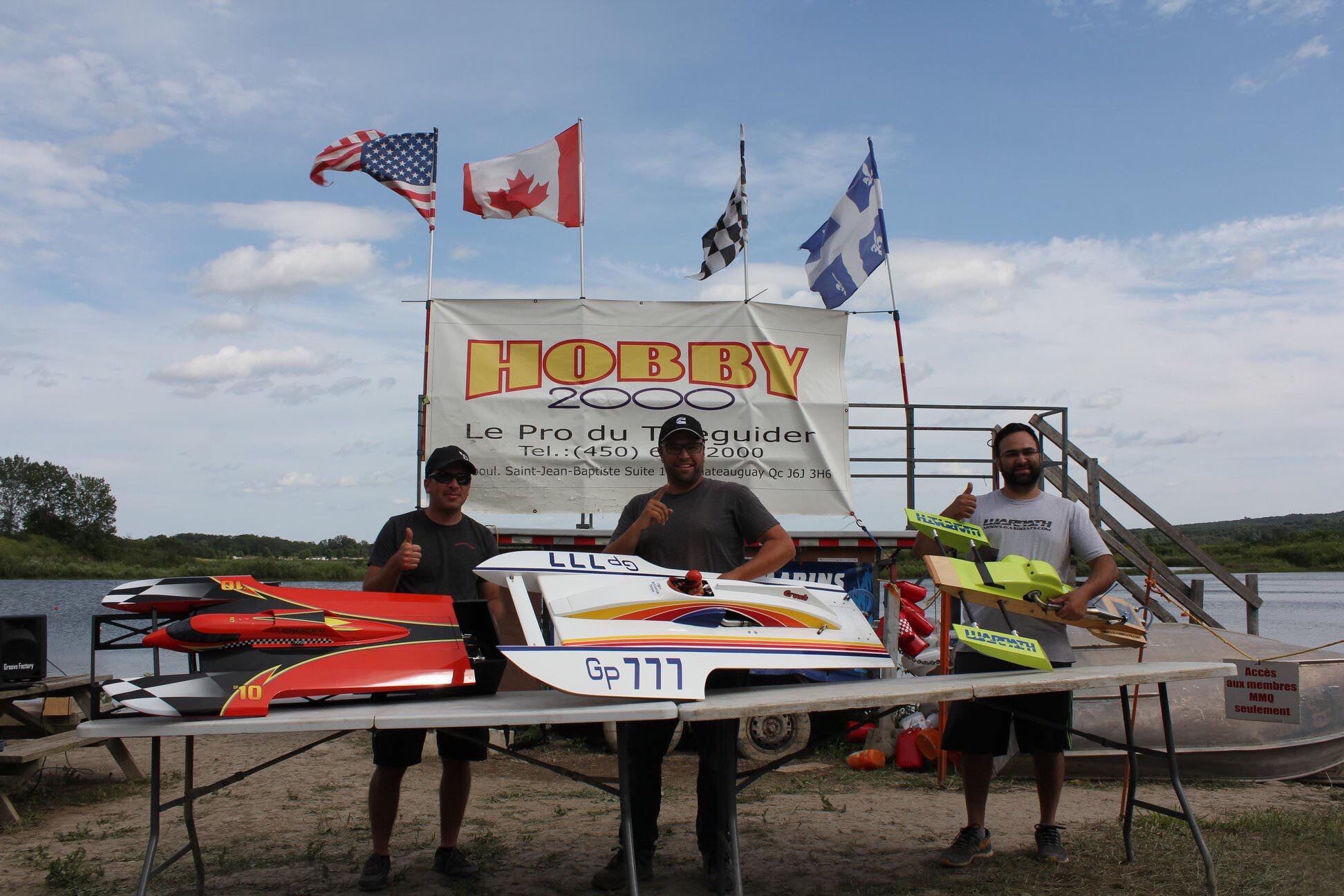Record de participation aux Championnats du Québec des Modeleurs marins