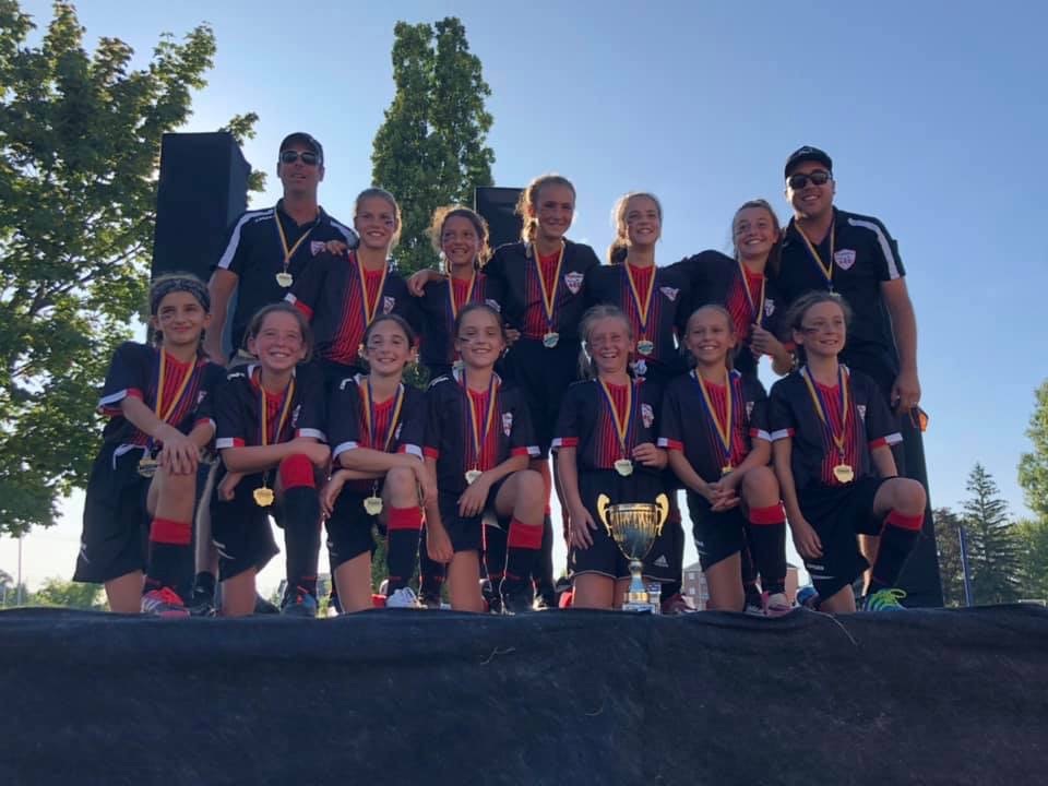 Image illustrant l'article: Une équipe de soccer en or