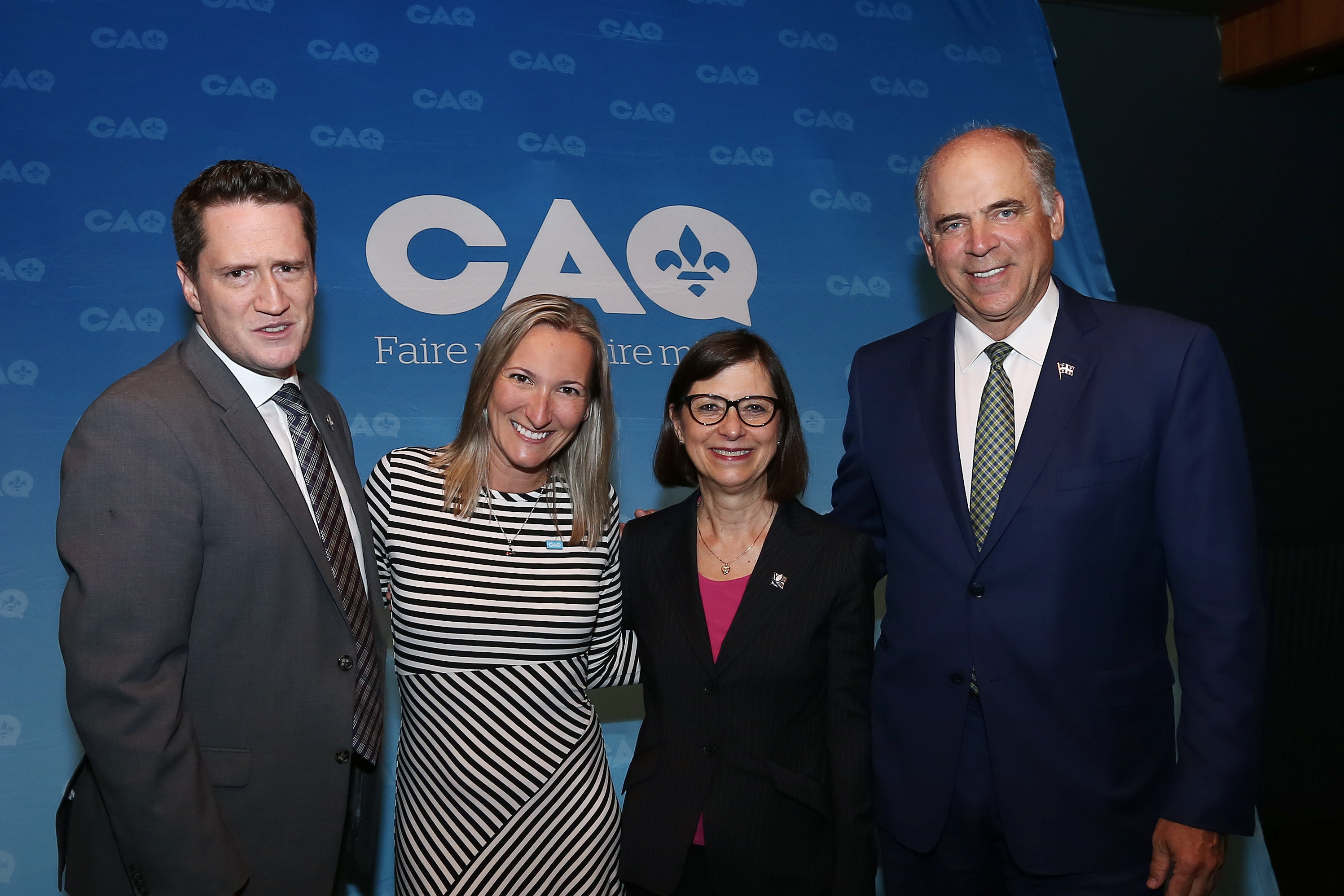 Trois ministres de la CAQ font salle comble dans Soulanges