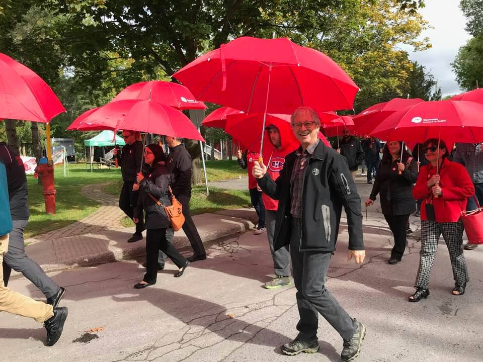 Image illustrant l'article: La Marche des parapluies lance la campagne de Centraide Sud-Ouest