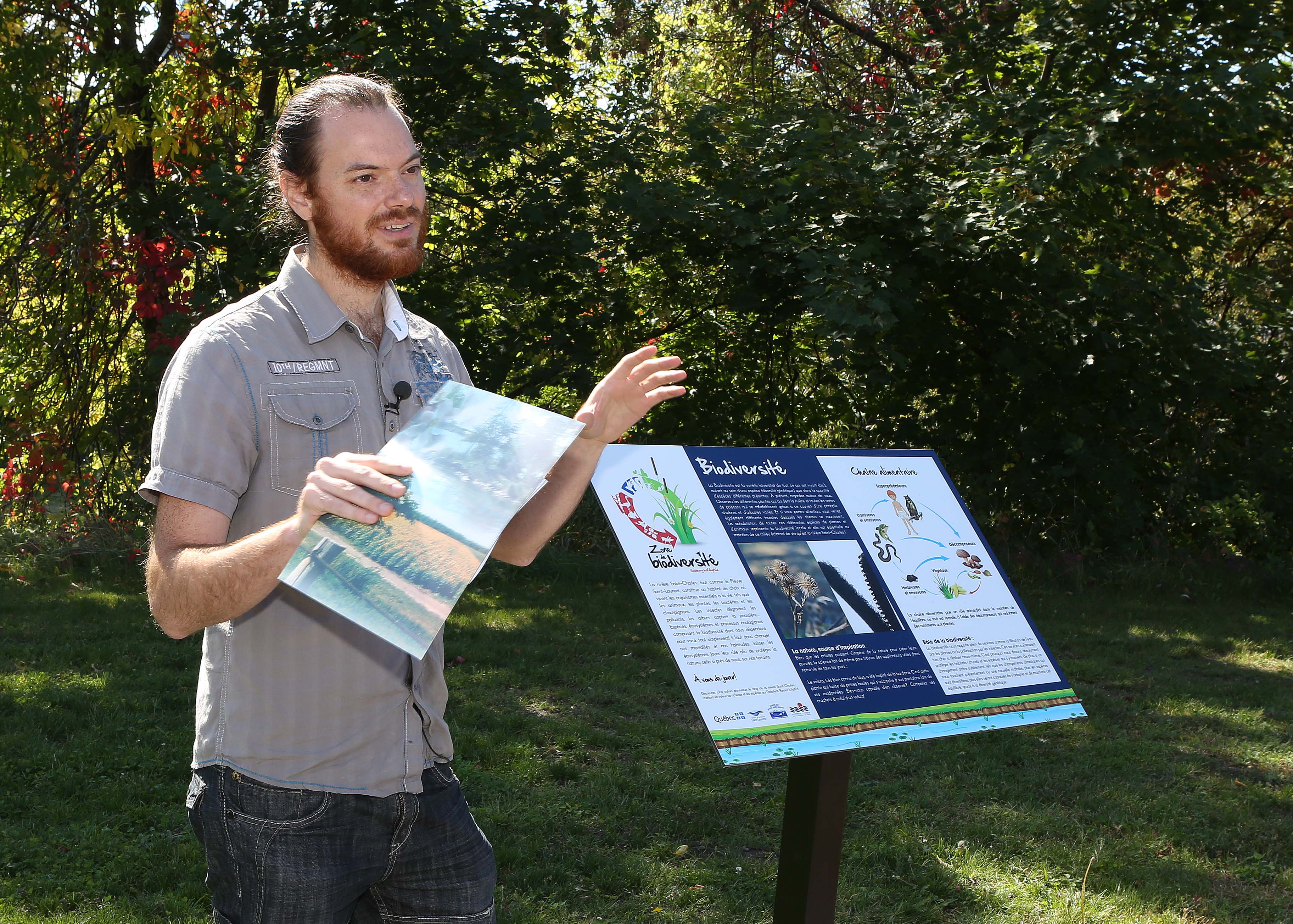 Un trajet éducatif le long de la rivière Saint-Charles