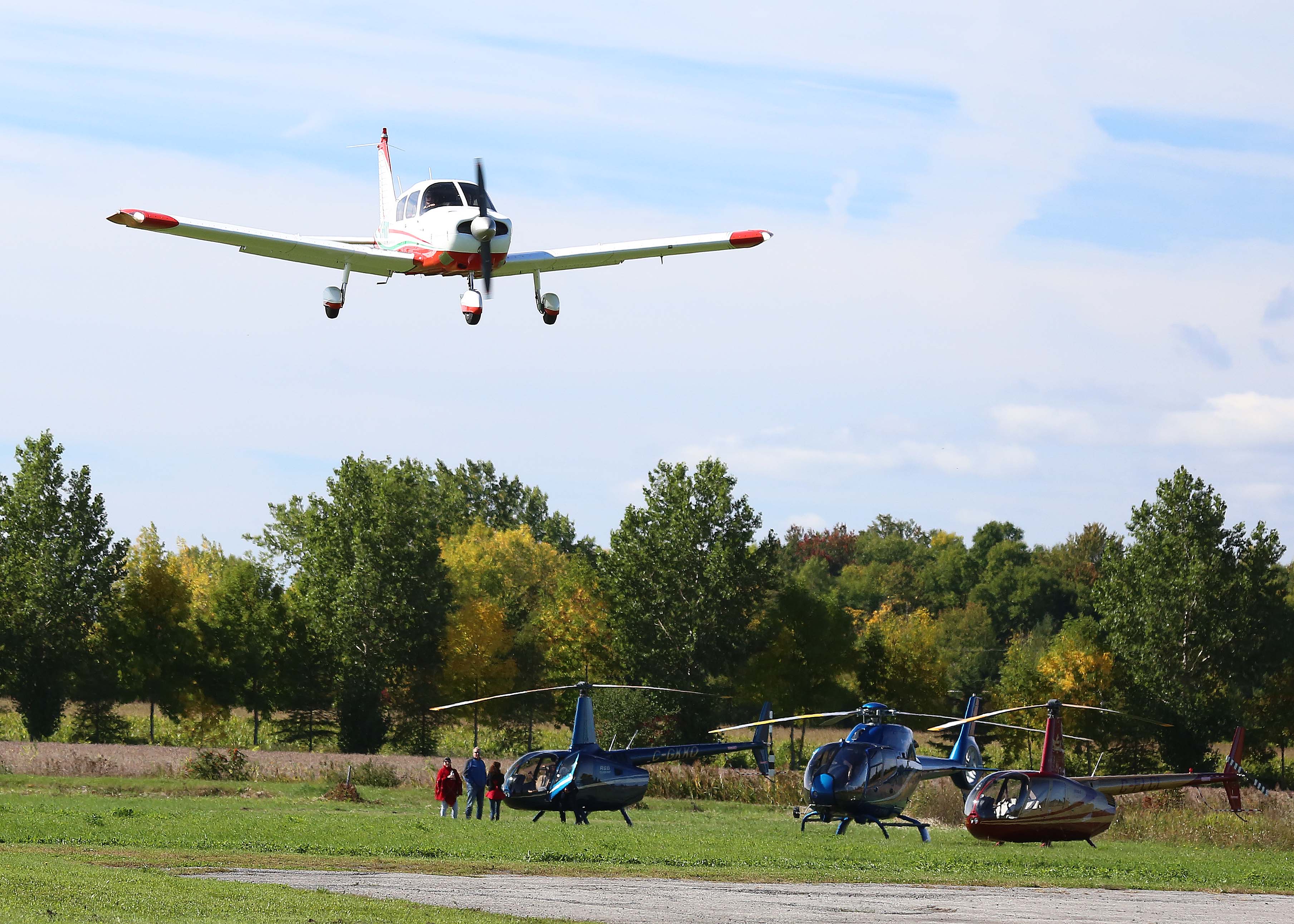 Des pilotes de partout réunis à l’Aérodrome