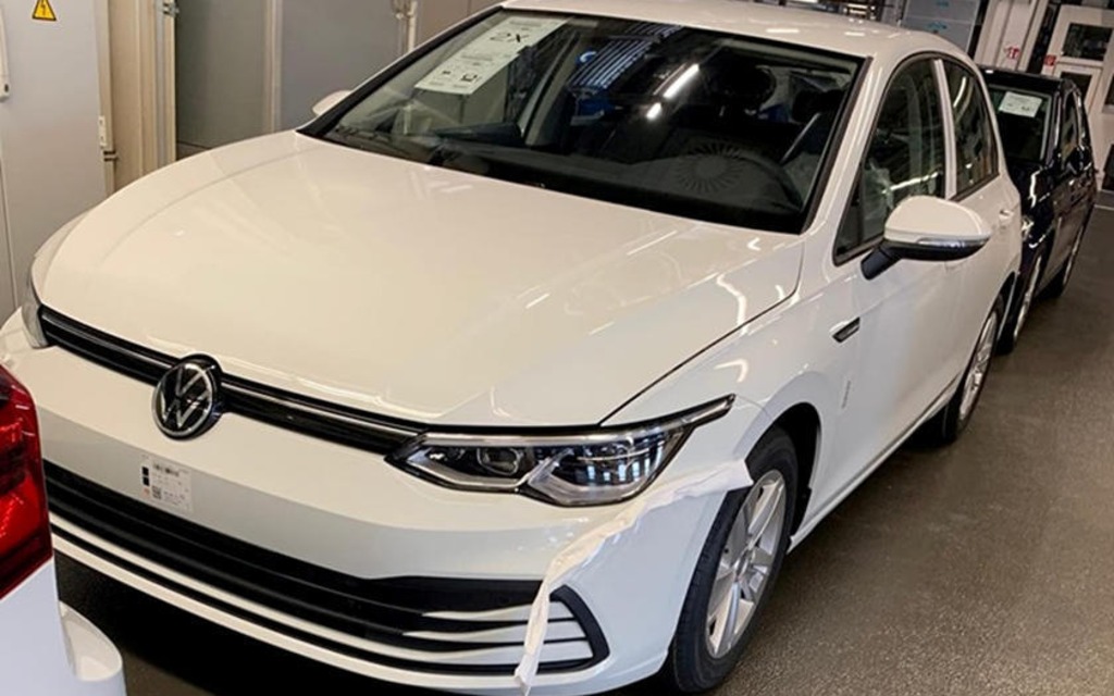 Volkswagen Golf MK8 : images dévoilées