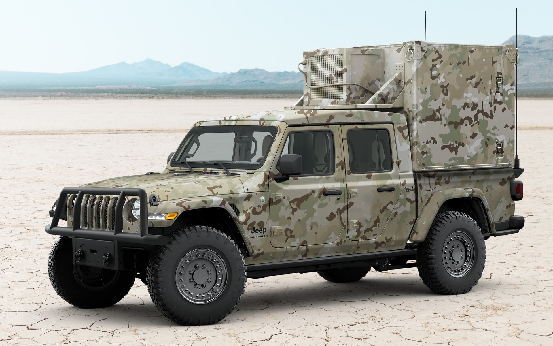 Une version militaire pour le Jeep Gladiator