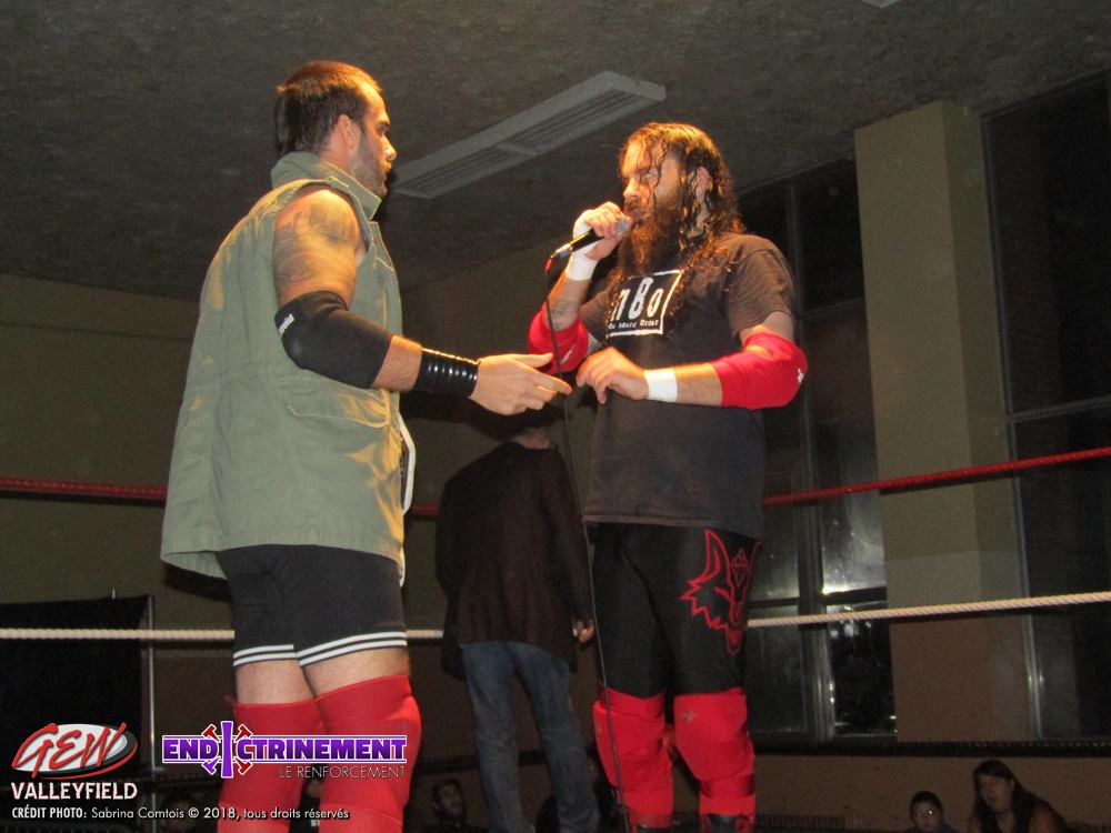 Soirée de lutte à Beauharnois