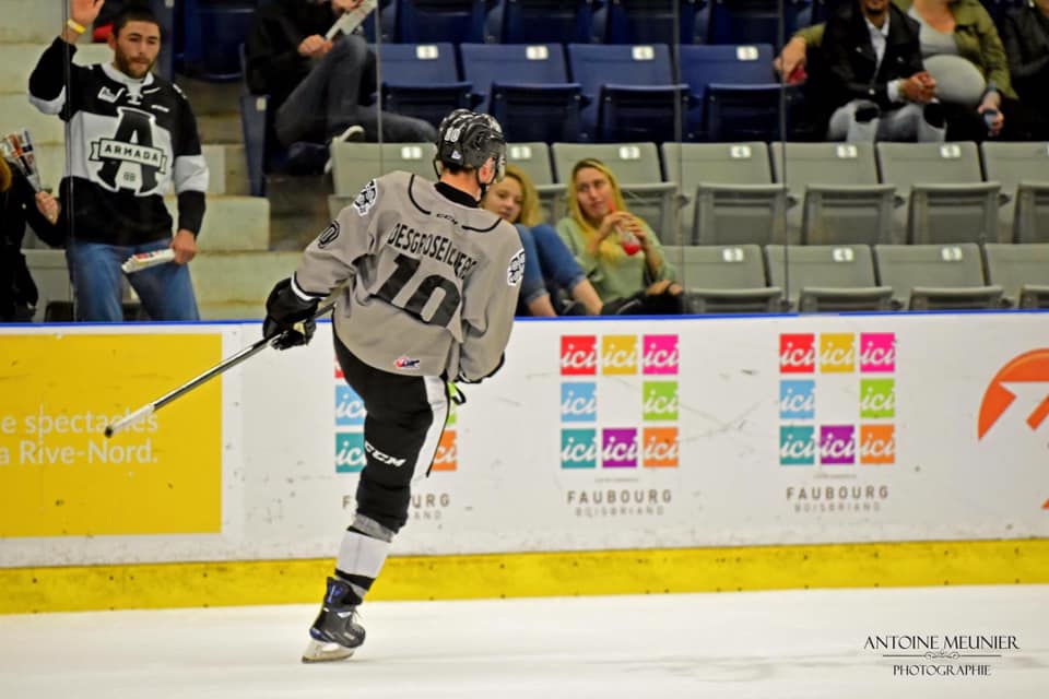 Desgroseilliers, Roy et Caron contribuent au regain de l’Armada