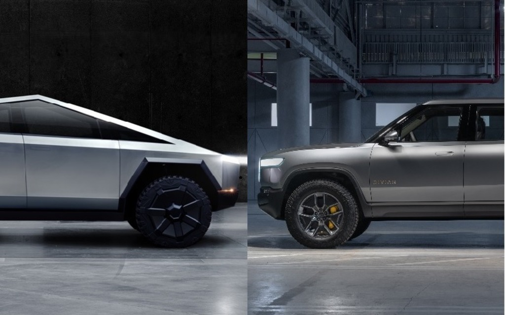 Tesla Cybertruck vs Rivian R1T : comparons les chiffres