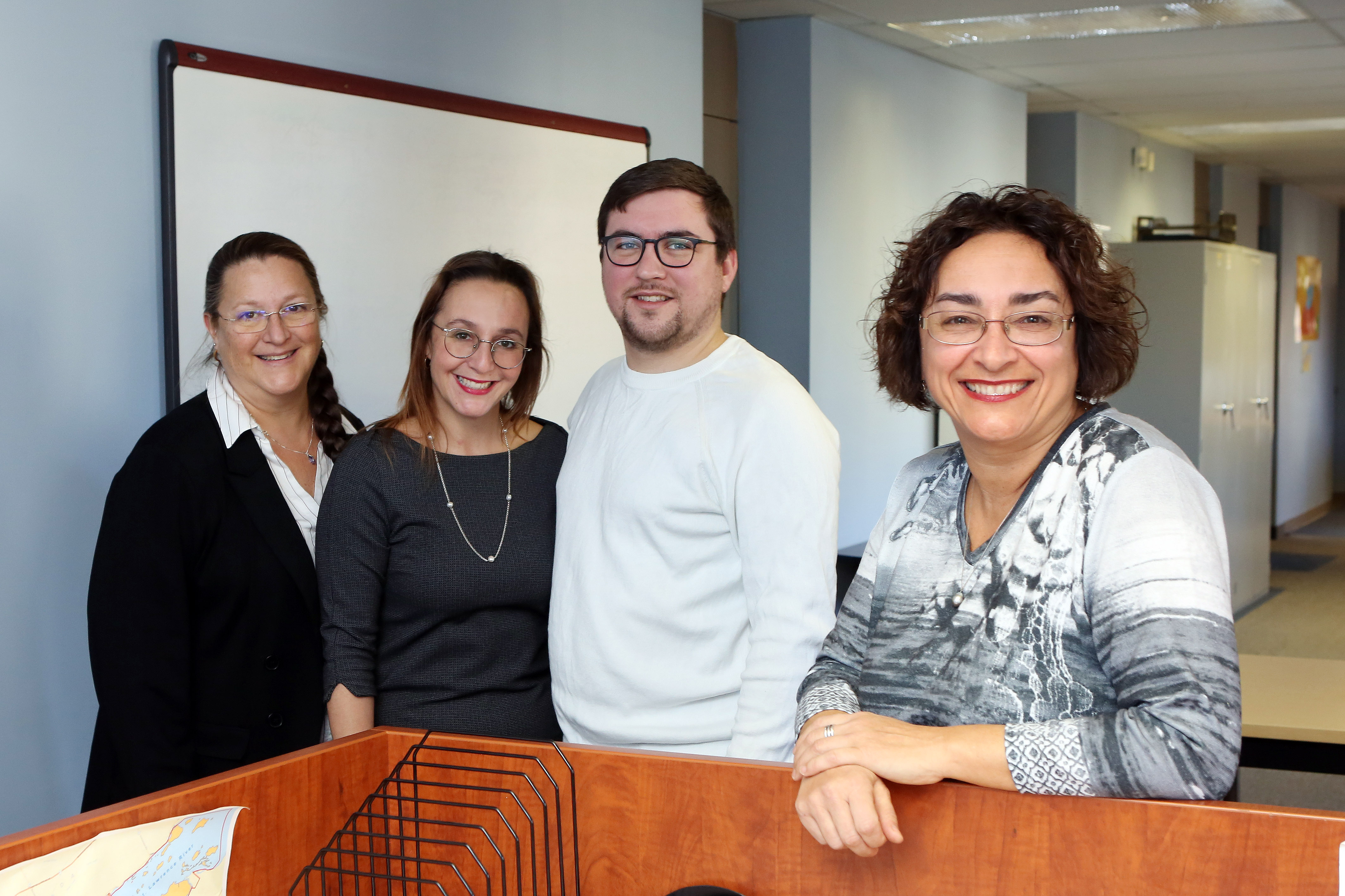 Une belle et bonne équipe pour Claude DeBellefeuille