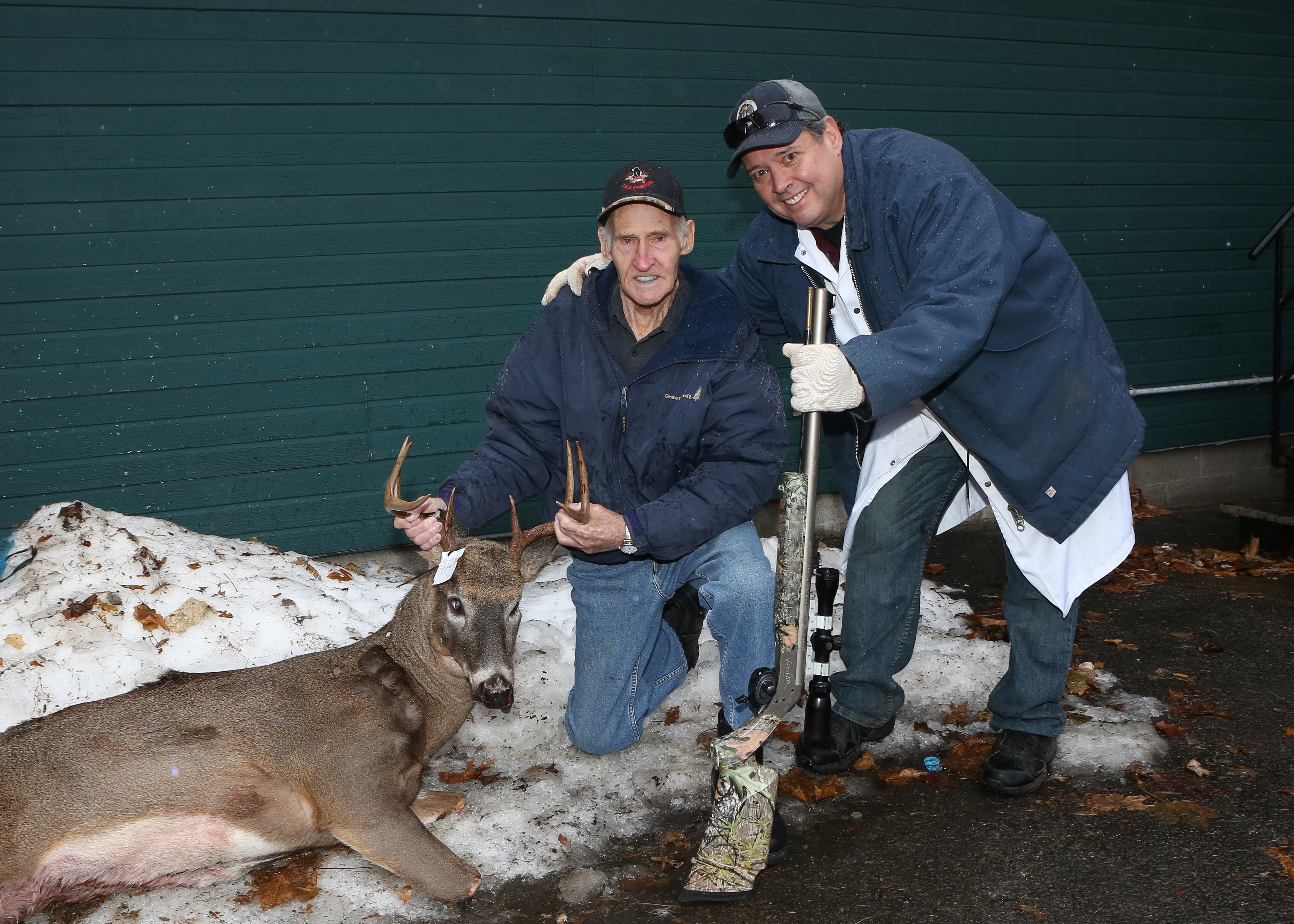 Une autre prise pour le doyen des chasseurs