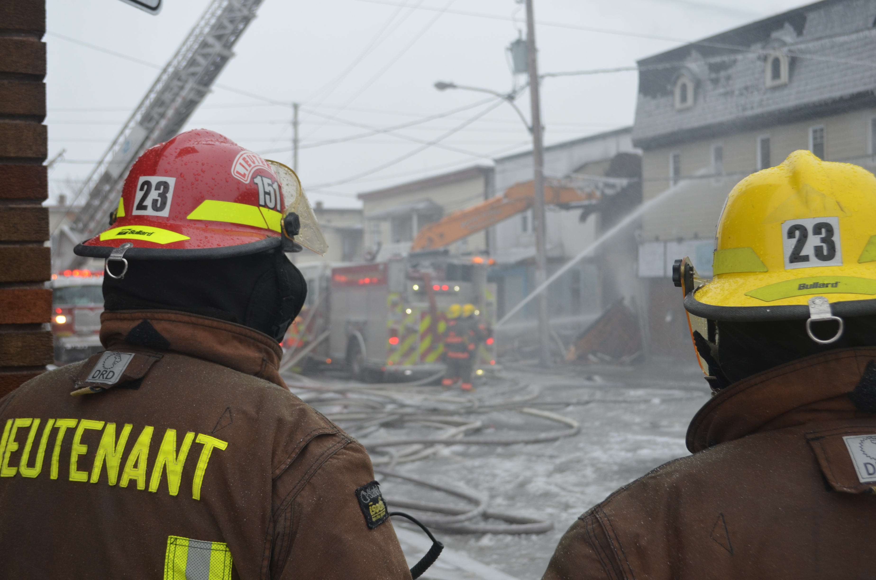 L’incendie semble d’origine suspecte