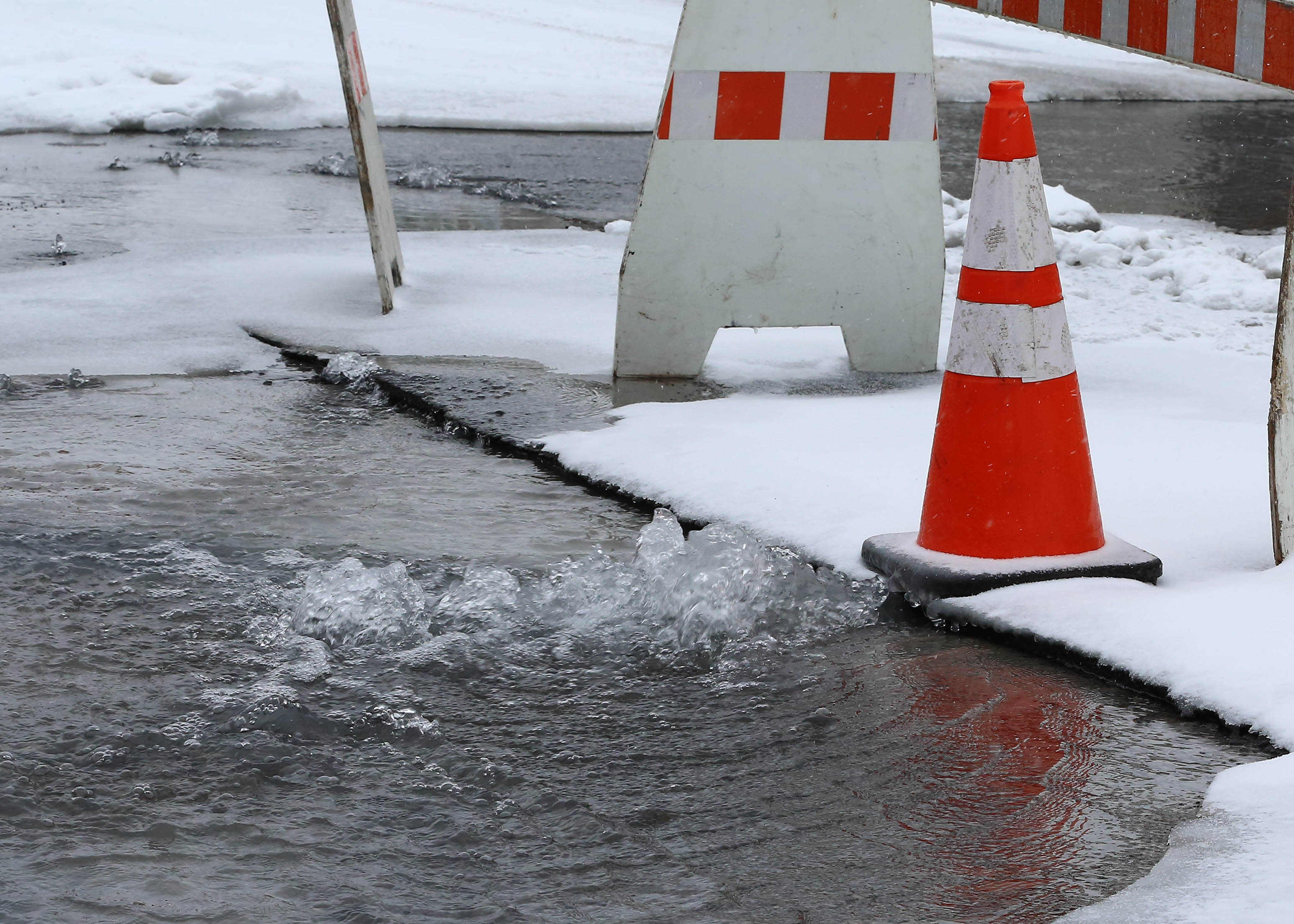 Une fuite d&rsquo;eau rapportée hier sera réparée sous peu