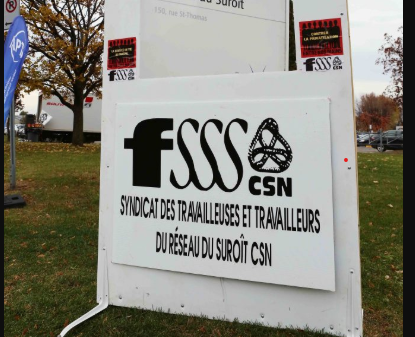 Les syndicats CSN du secteur public réunis à Valleyfield