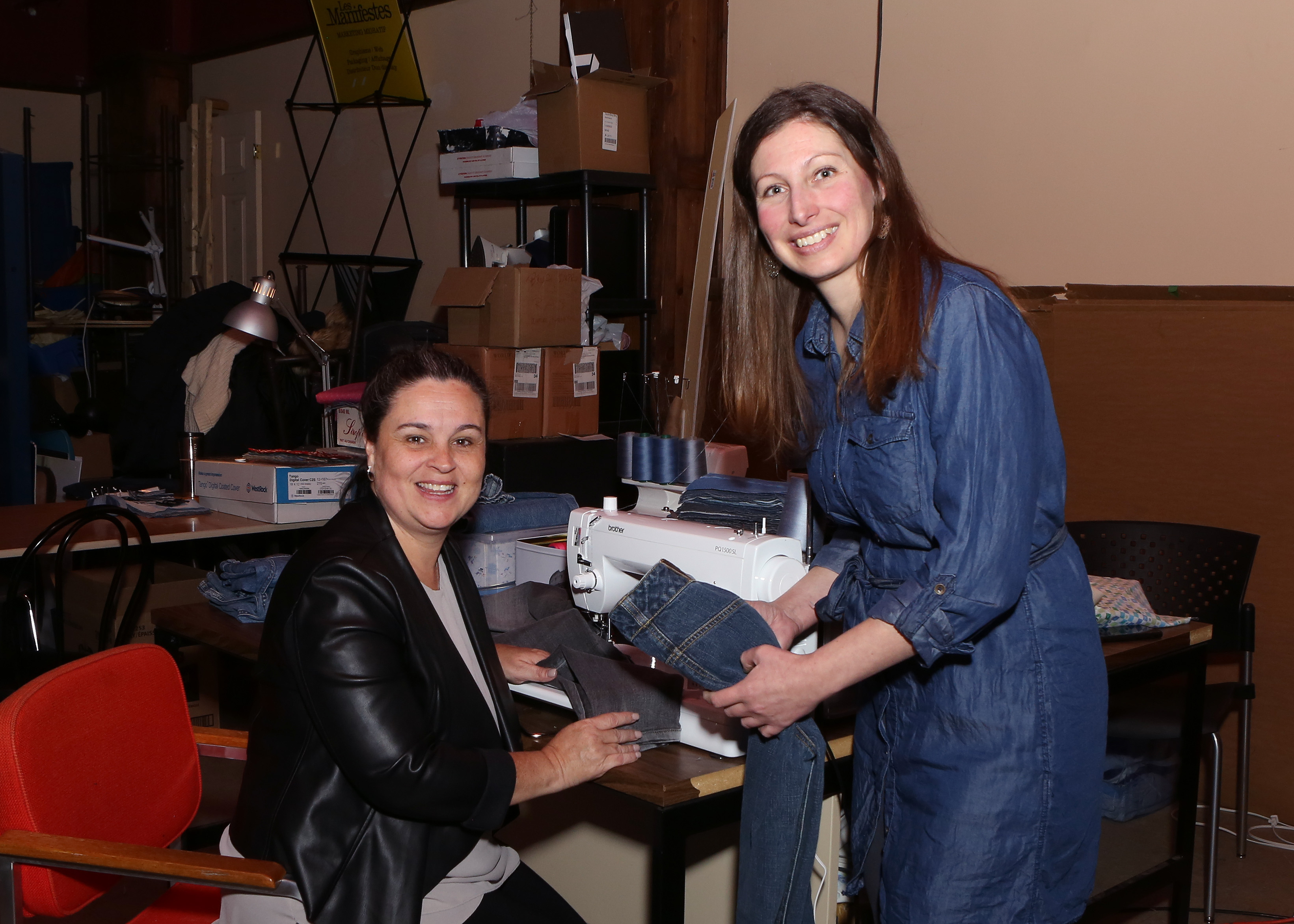 Belle mobilisation autour de l’Atelier-Boutique Cré-Actions