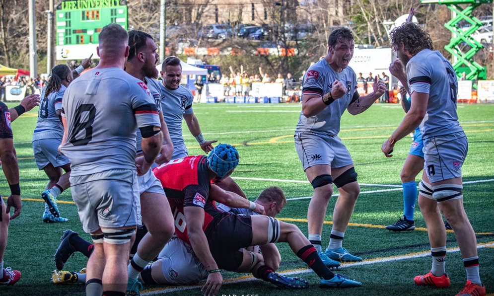 Image illustrant l'article: Il marque le premier essai de la nouvelle franchise de rugby d'Atlanta