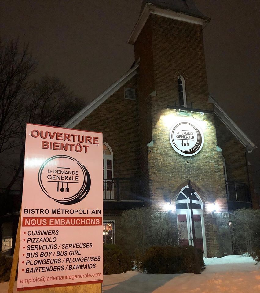 Un nouveau restaurant dans l&rsquo;ancienne église prestbytérienne