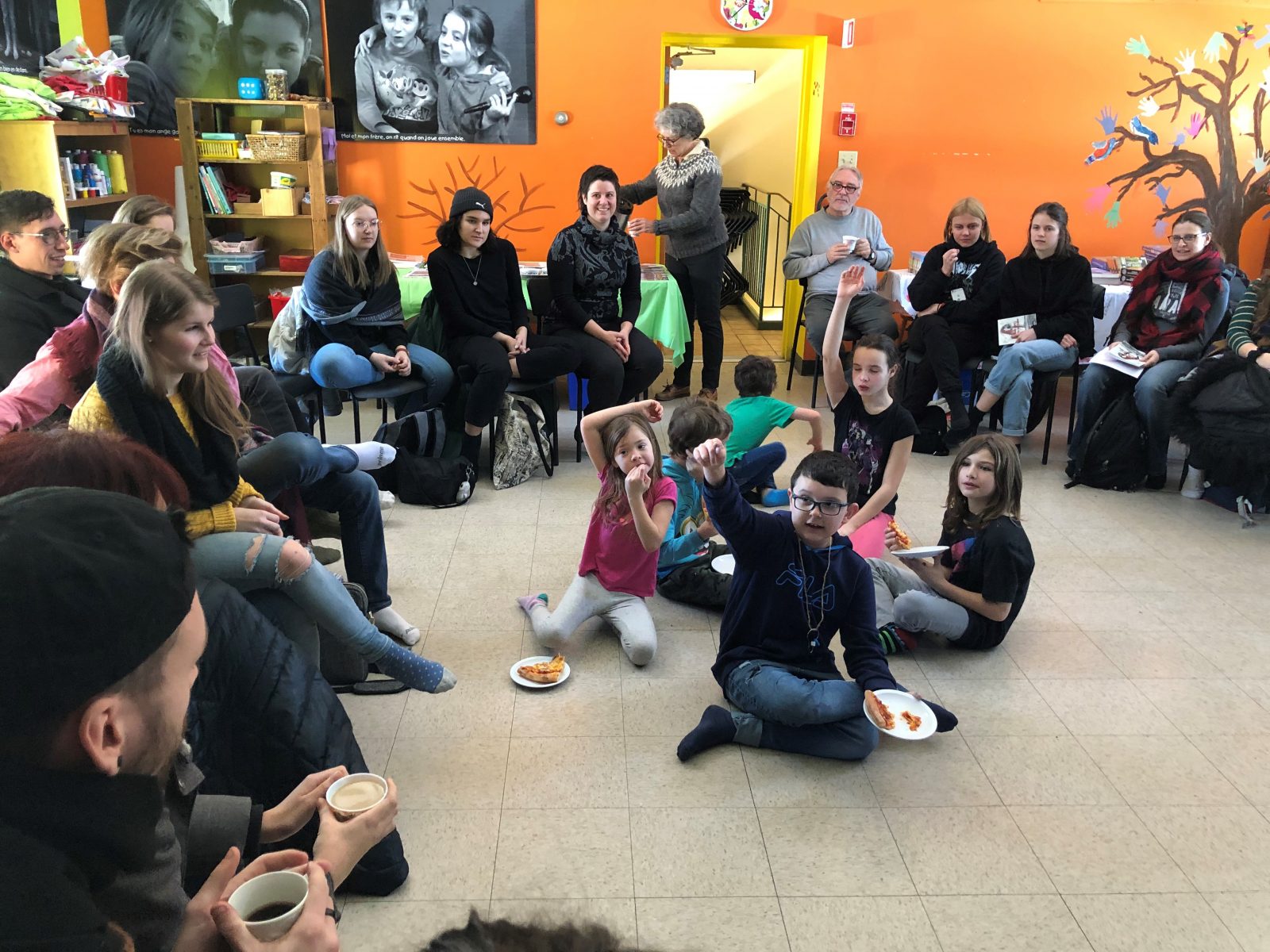 Des universitaires à la Maison des enfants Marie-Rose à Beauharnois