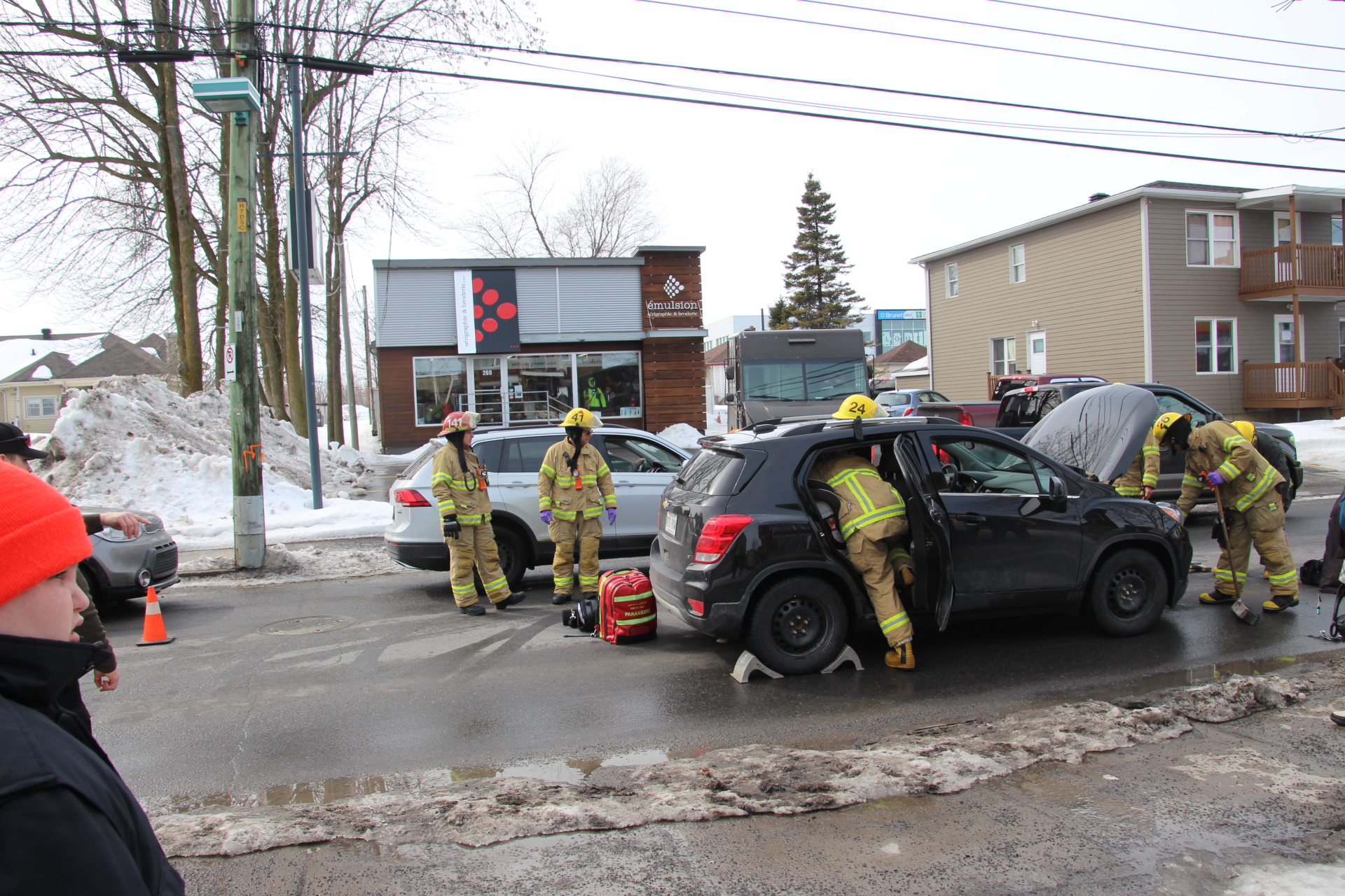 Jeune garçon blessé lors d&rsquo;une collision