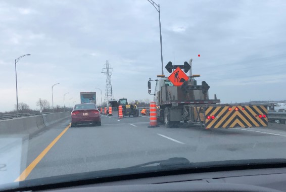 Pont Mgr-Langlois: le lien cyclable démantelé