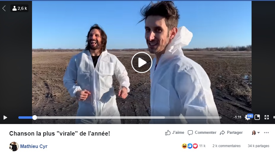 Deux humoristes de Beauharnois rigolent sur le web