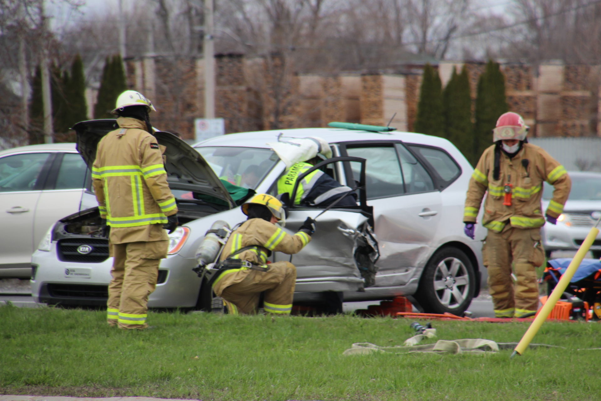 Image illustrant l'article: Collision à l'entrée du pont Mgr-Langlois
