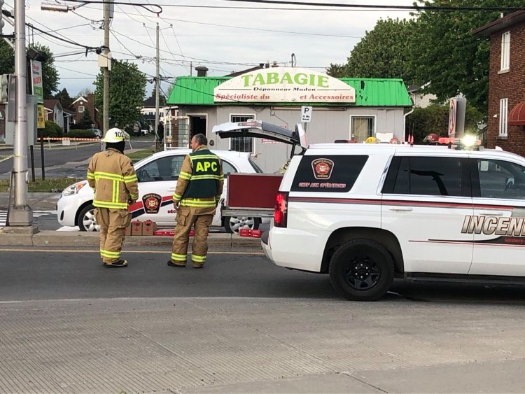 Incendie à la Tabagie Maden