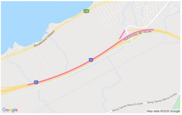 Des travaux ce week-end sur l’autoroute 30