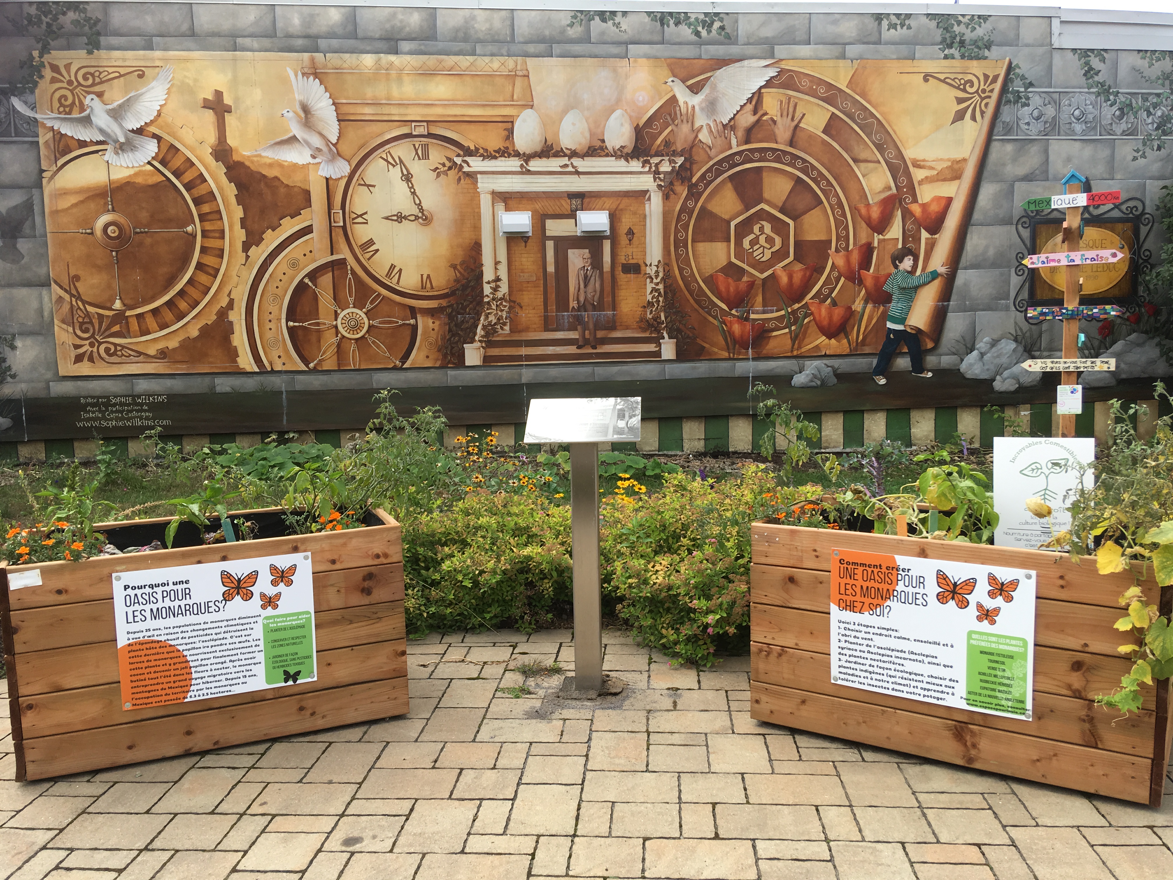 L’Oasis à Monarques est vandalisée