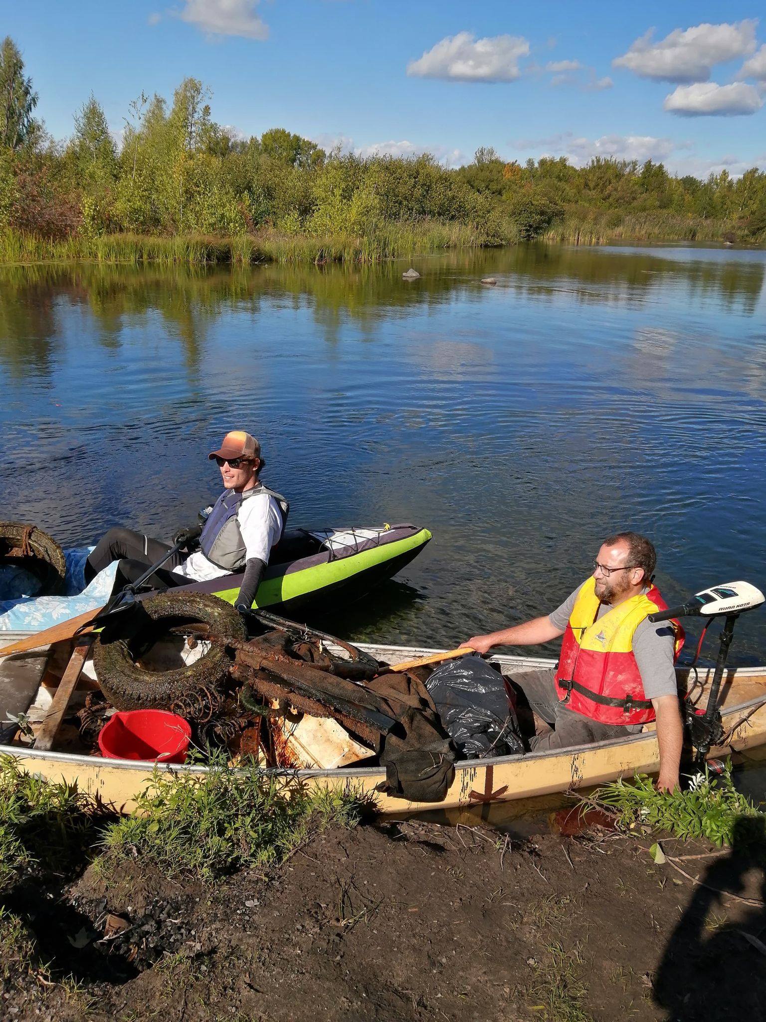 La rivière Saint-Charles un peu plus propre