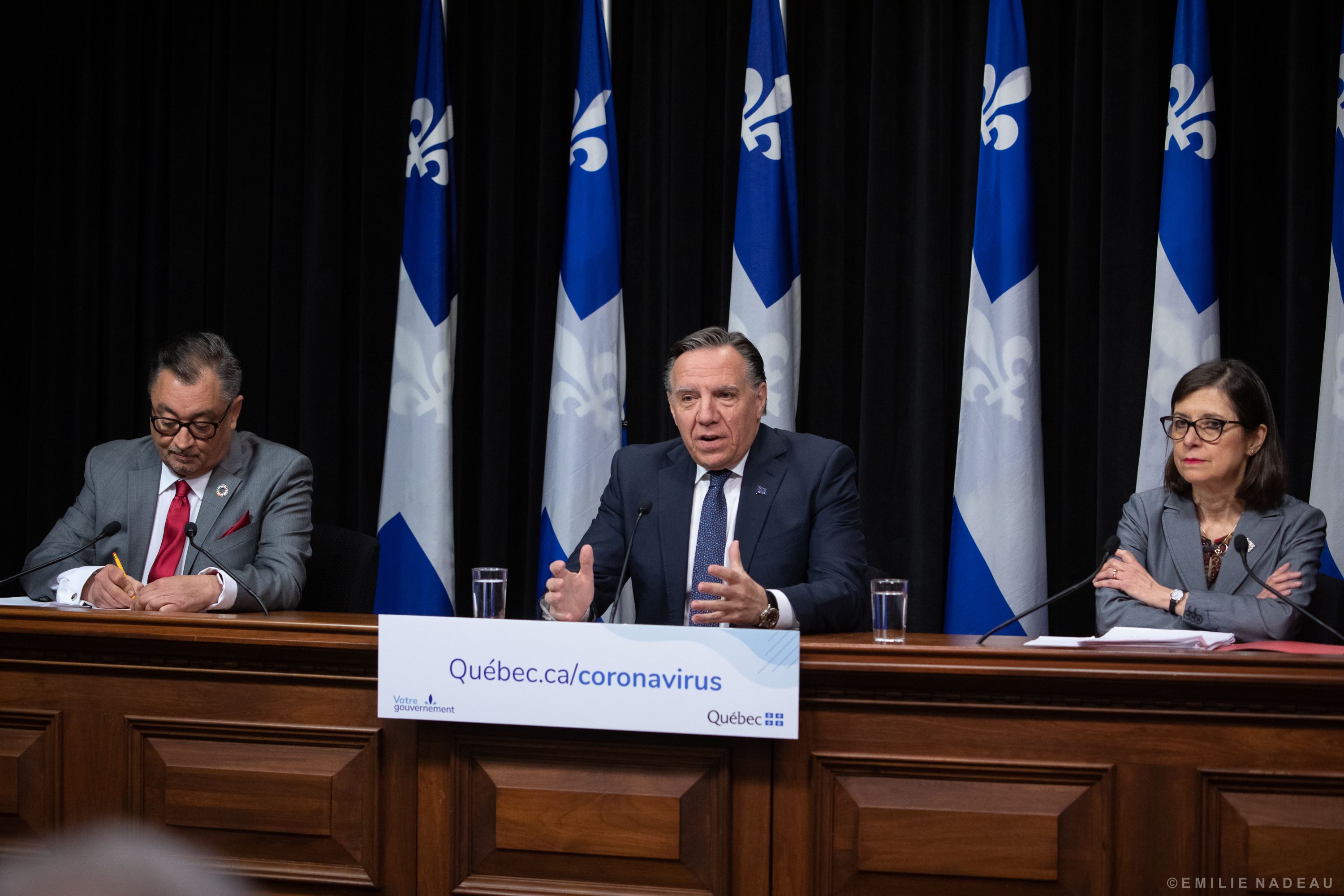 « Il faut faire un effort et je suis convaincu qu’on est capables d’y arriver » — François Legault