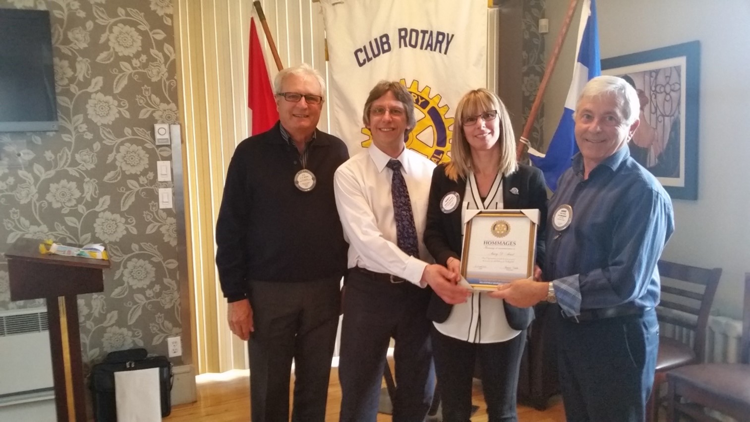 Le Club Rotary au service de la communauté depuis 75 ans
