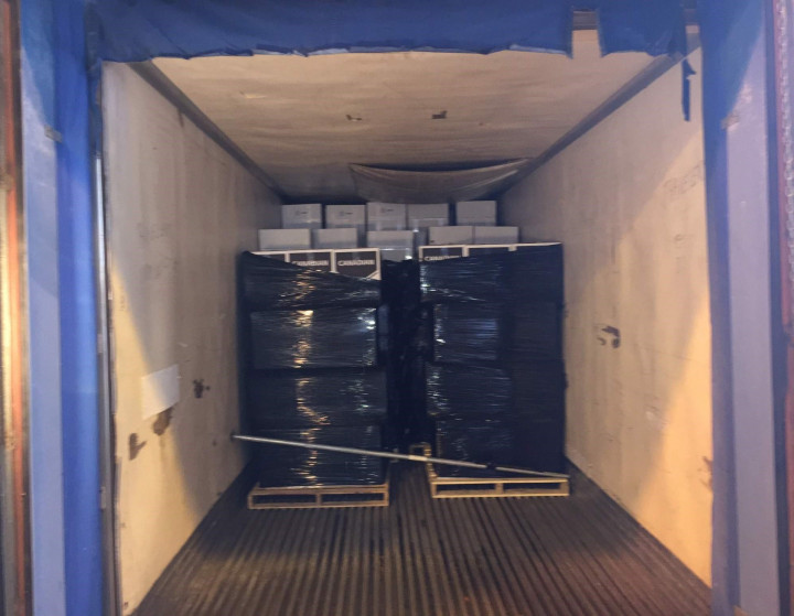 Importante saisie de cigarettes de contrebande à Saint-Zotique