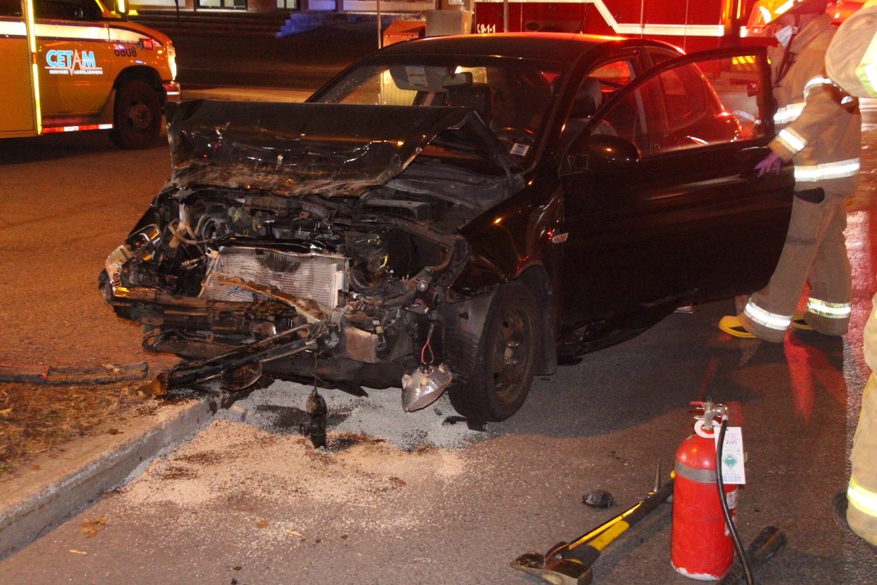 Un chauffard cause un accident impliquant deux enfants