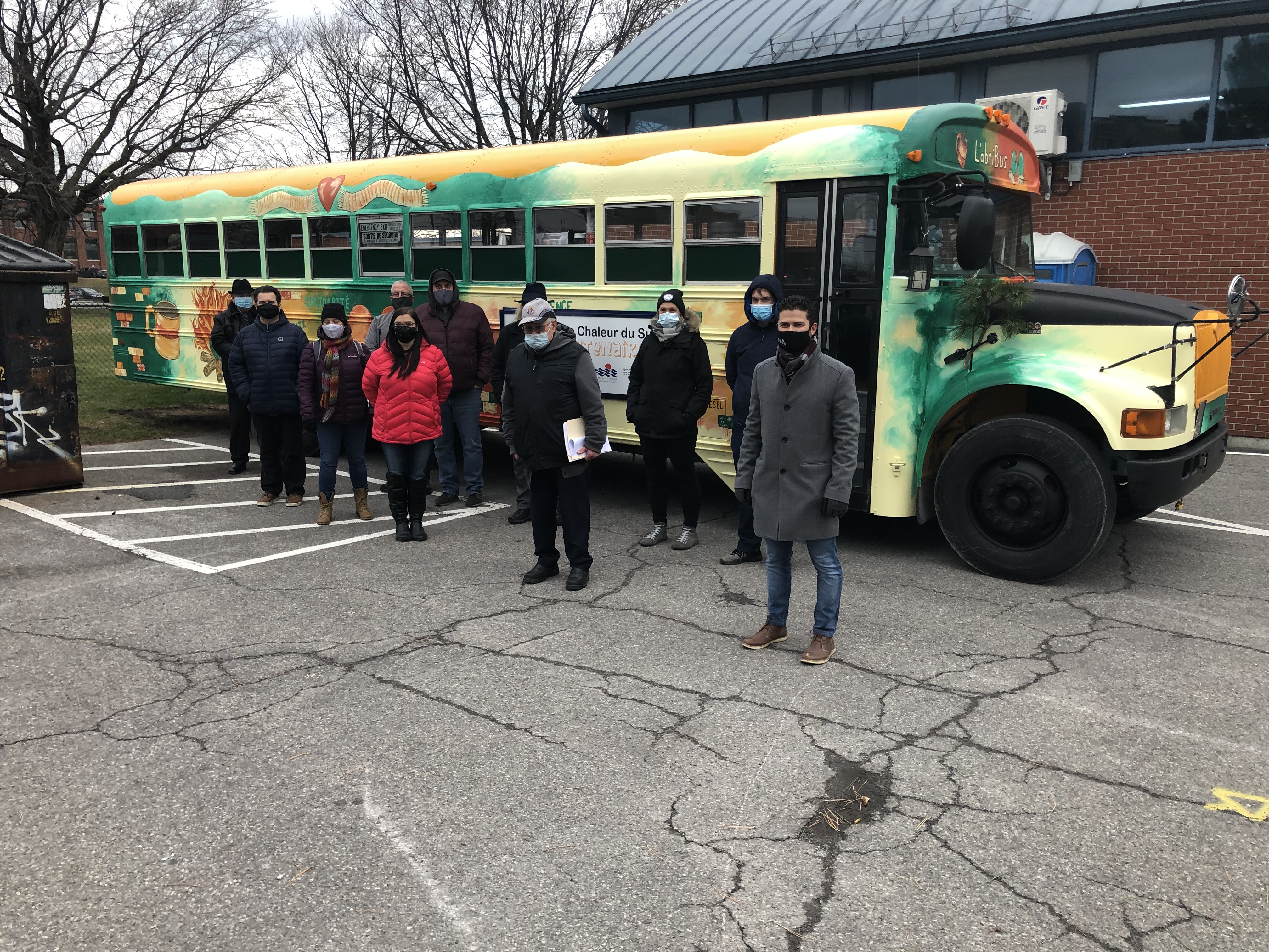 Image illustrant l'article: Vidéo - Un autobus chaleureux pour la clientèle itinérante