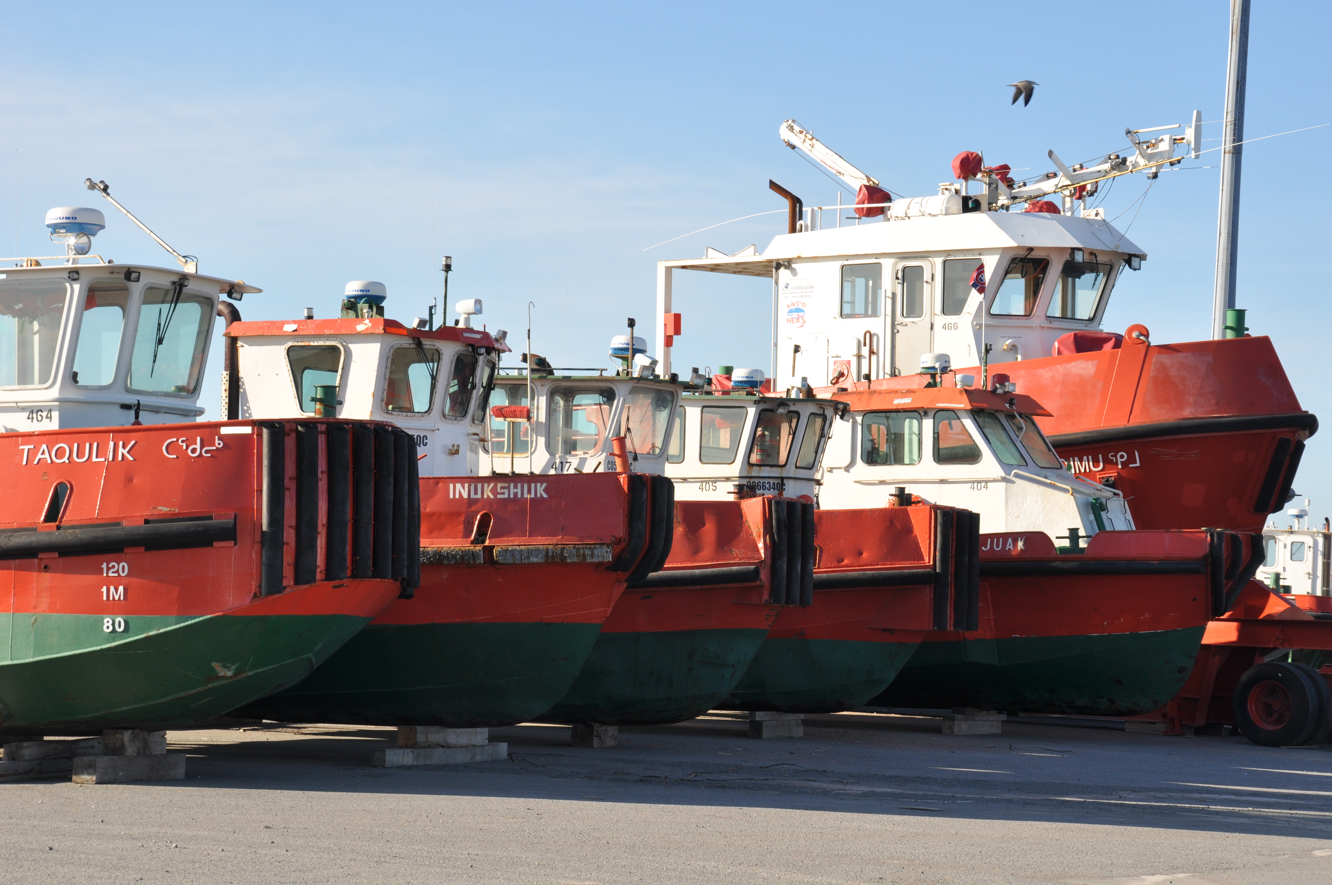 Image illustrant l'article: Le transporteur inuit NEAS quitte le port de Valleyfield