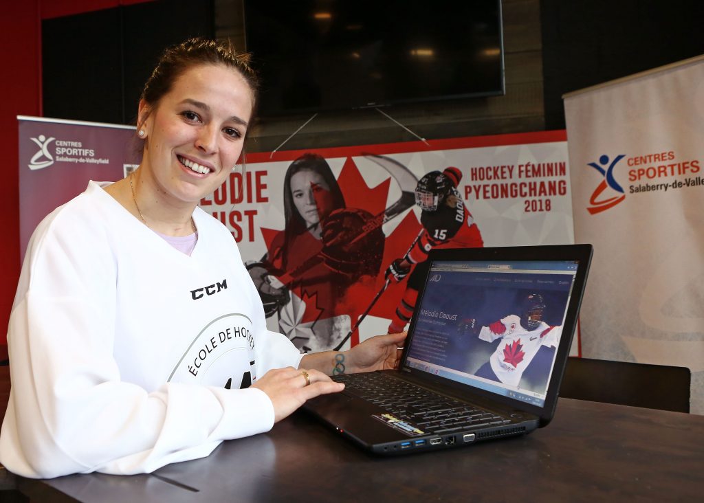 Image illustrant l'article: Mélodie Daoust fait le saut à TVA Sports