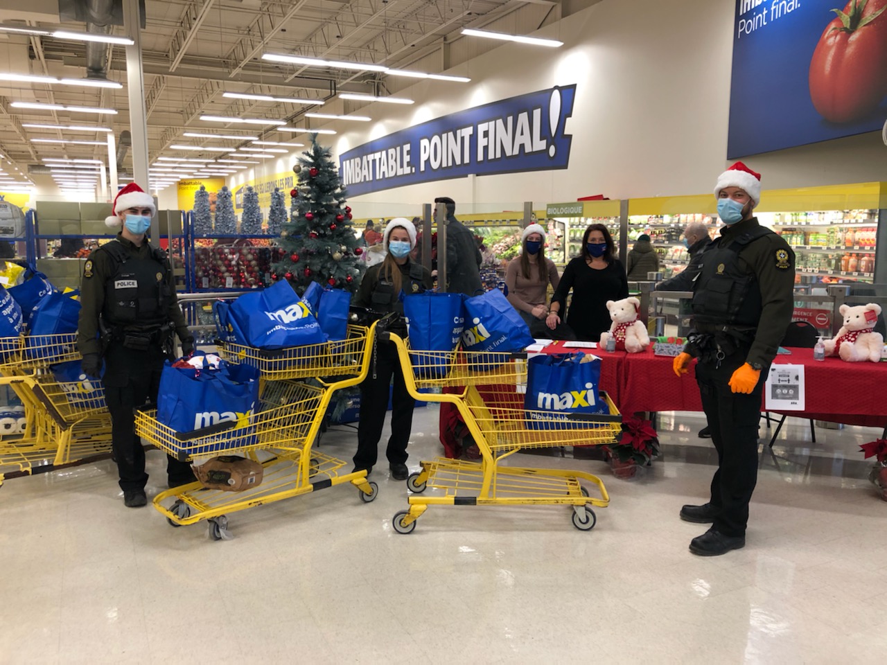 Les policiers de la Sûreté du Québec agissent pour leur communauté