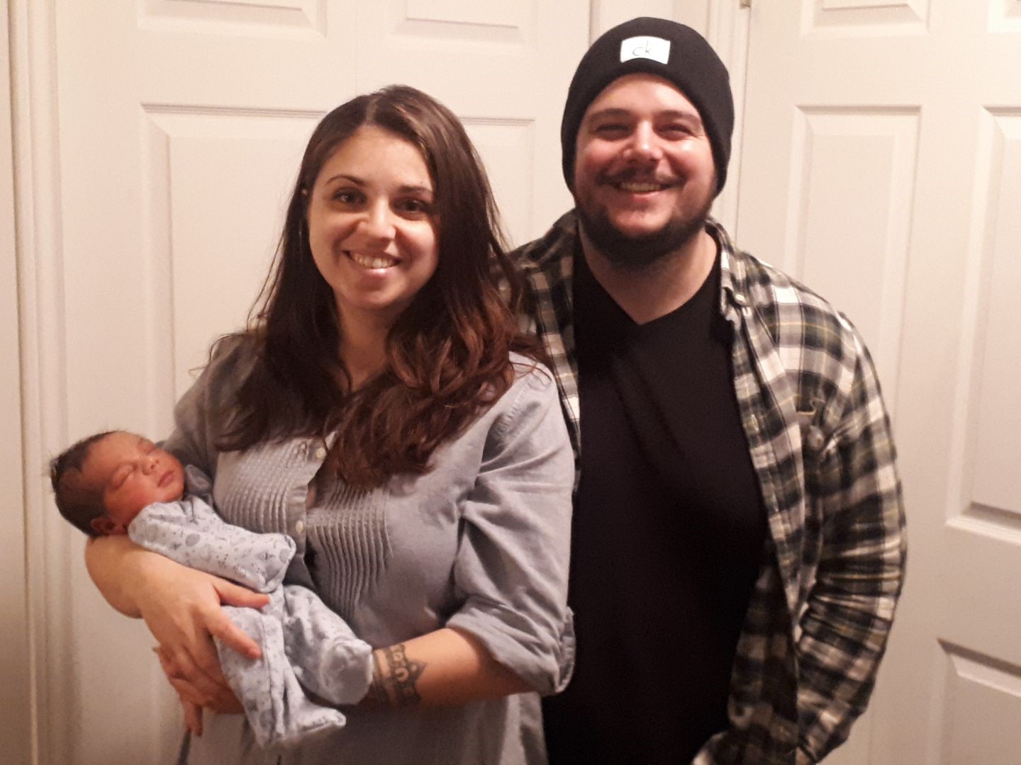 Le premier bébé de l&rsquo;année en Montérégie-Ouest est venu au monde après 22 heures de travail