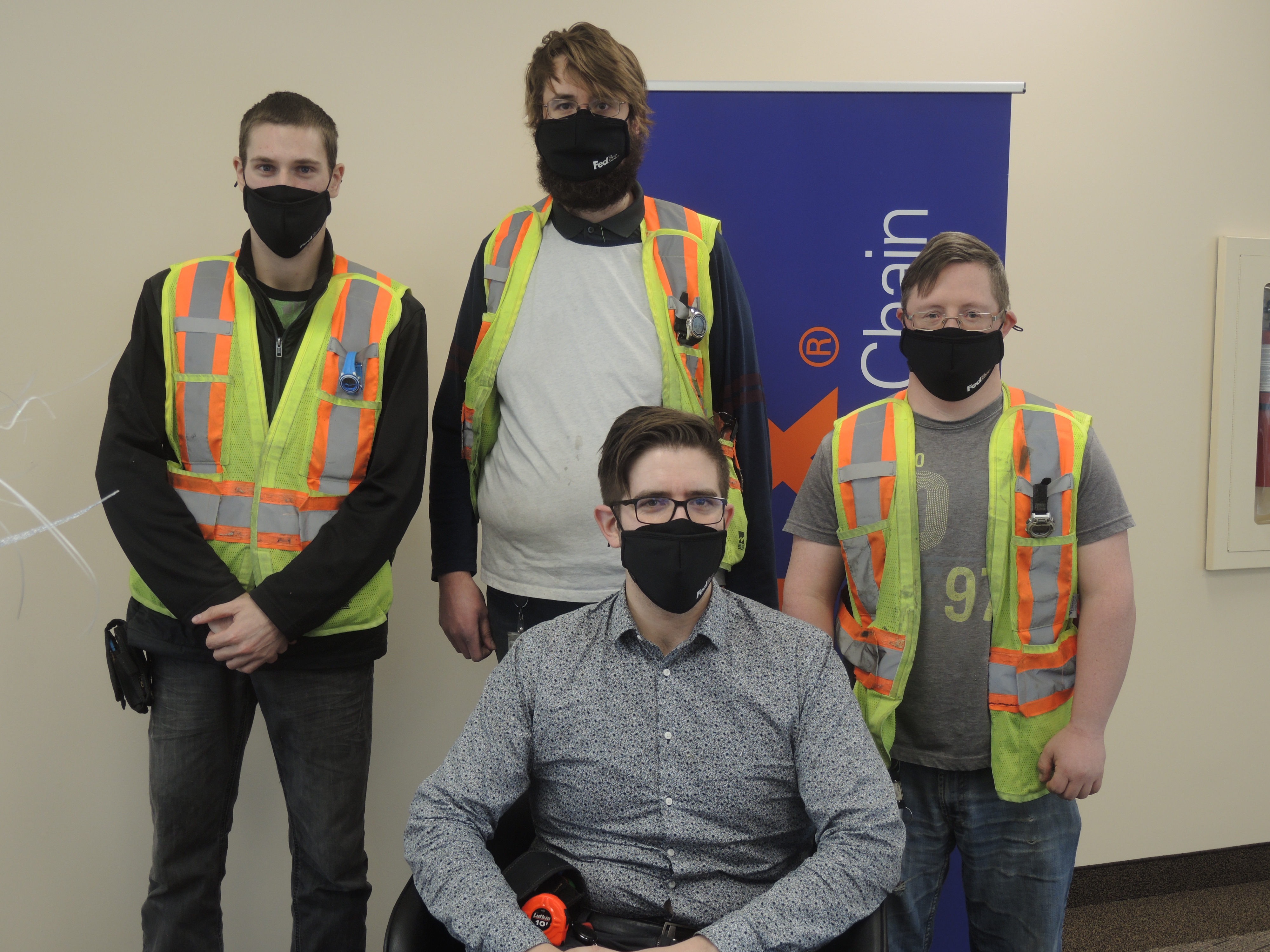 VIDÉO -Une plus grande autonomie pour trois nouveaux employés de FedEx