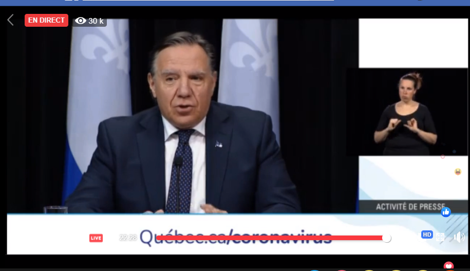 «Il faut continuer d&rsquo;être prudent» – François Legault