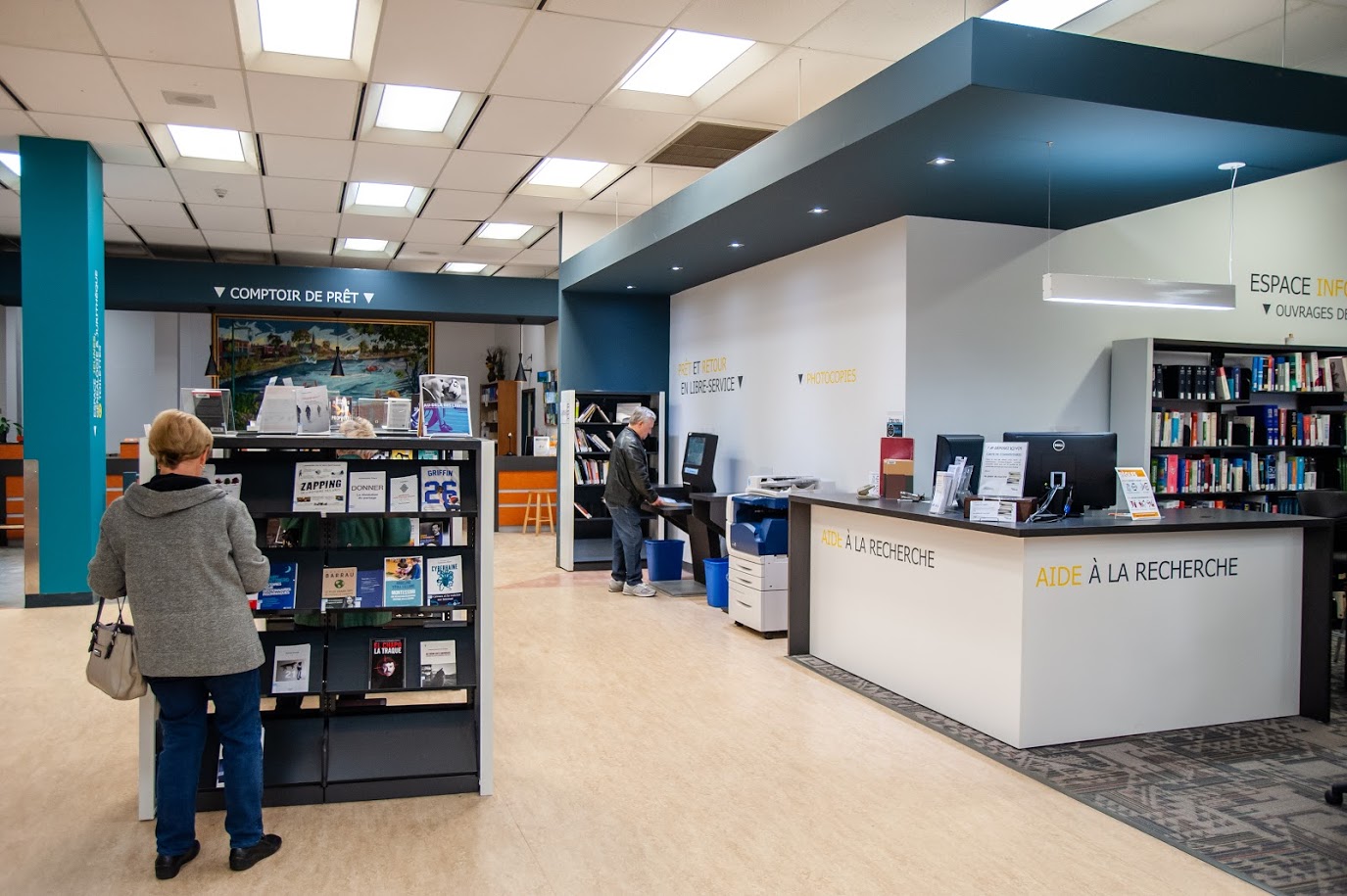 Image illustrant l'article: La Bibliothèque Armand-Frappier et ses succursales reprennent du service
