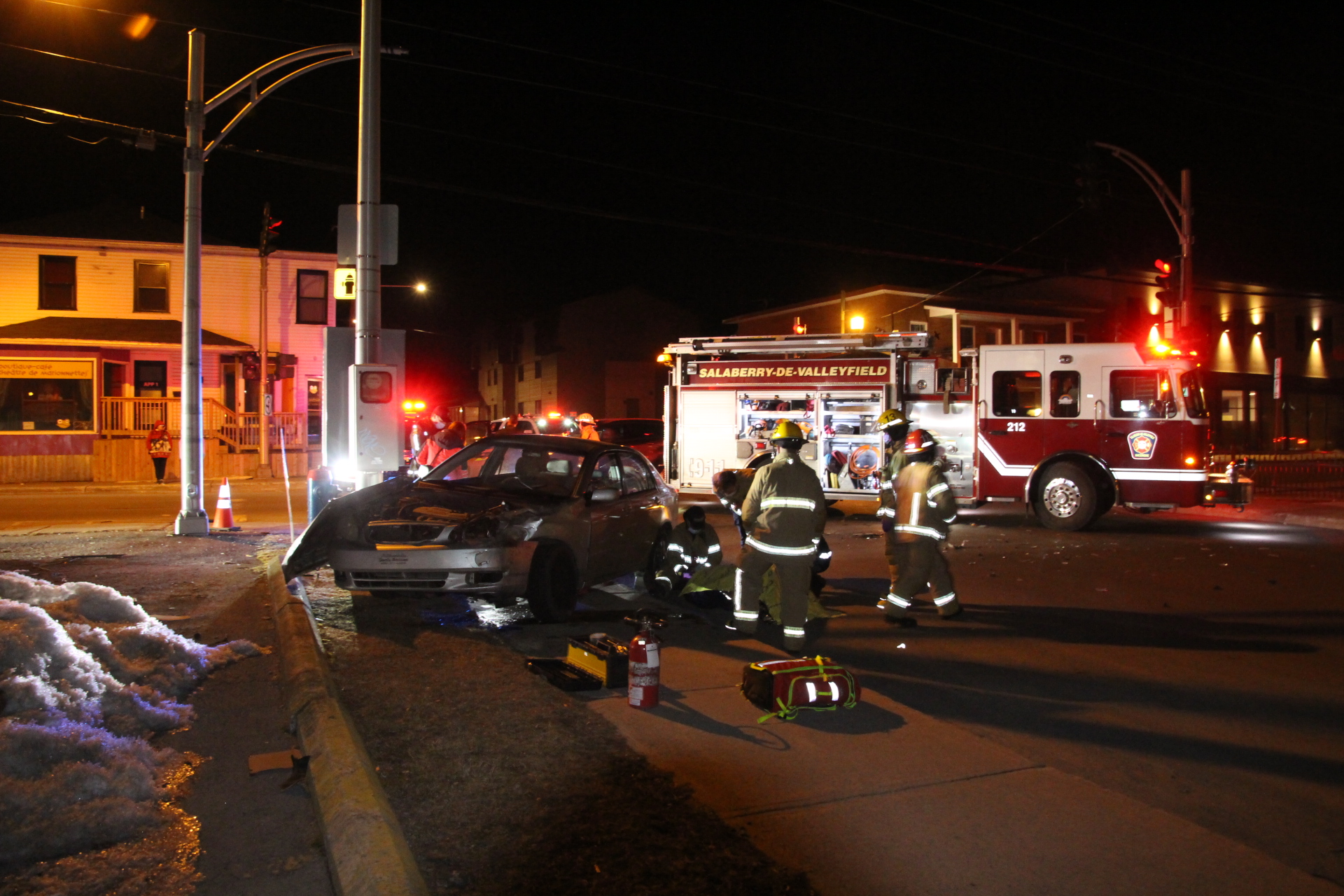 Victime d&rsquo;un délit de fuite sur Champlain