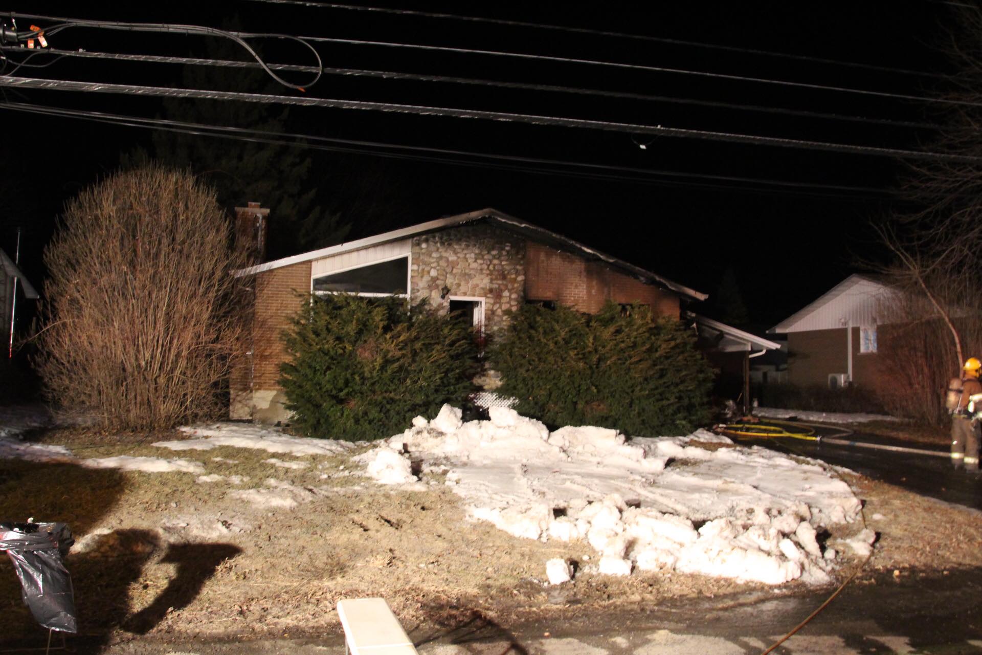 Image illustrant l'article: Incendie de résidence à Coteau-du-Lac